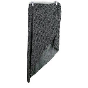 BCBGeneration - Black White Tribal Patterned Skirt - M